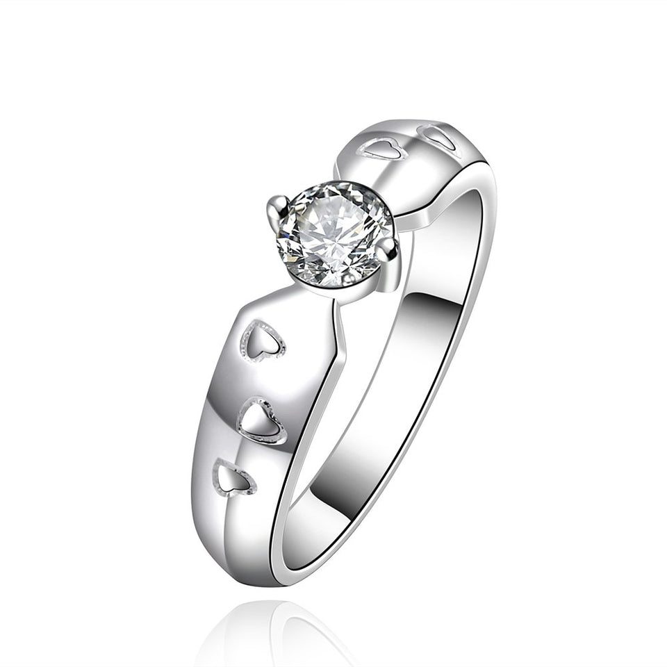Luxury diamond Romantic Ring Engagement Rings Elegant Ring Fashion Woman jewelry luxury Gift Wedding Ring For Man and woman