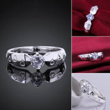 Luxury diamond Romantic Ring Engagement Rings Elegant Ring Fashion Woman jewelry luxury Gift Wedding Ring For Man and woman
