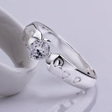 Luxury diamond Romantic Ring Engagement Rings Elegant Ring Fashion Woman jewelry luxury Gift Wedding Ring For Man and woman