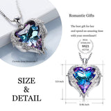 EleShow Love Heart Pendant Necklaces Gifts Jewelry Women