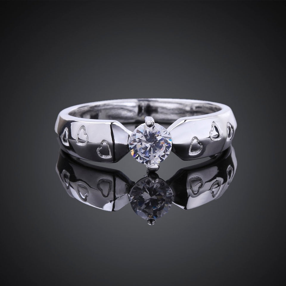 Luxury diamond Romantic Ring Engagement Rings Elegant Ring Fashion Woman jewelry luxury Gift Wedding Ring For Man and woman