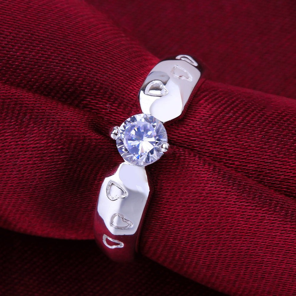 Luxury diamond Romantic Ring Engagement Rings Elegant Ring Fashion Woman jewelry luxury Gift Wedding Ring For Man and woman