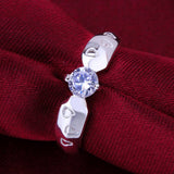 Luxury diamond Romantic Ring Engagement Rings Elegant Ring Fashion Woman jewelry luxury Gift Wedding Ring For Man and woman